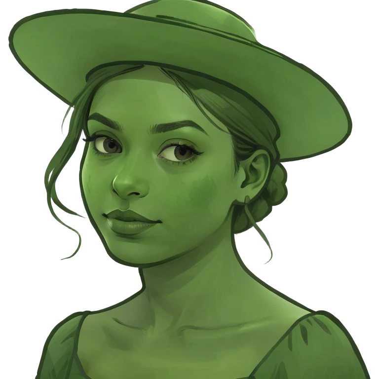 realistic portrait of a girl emoji