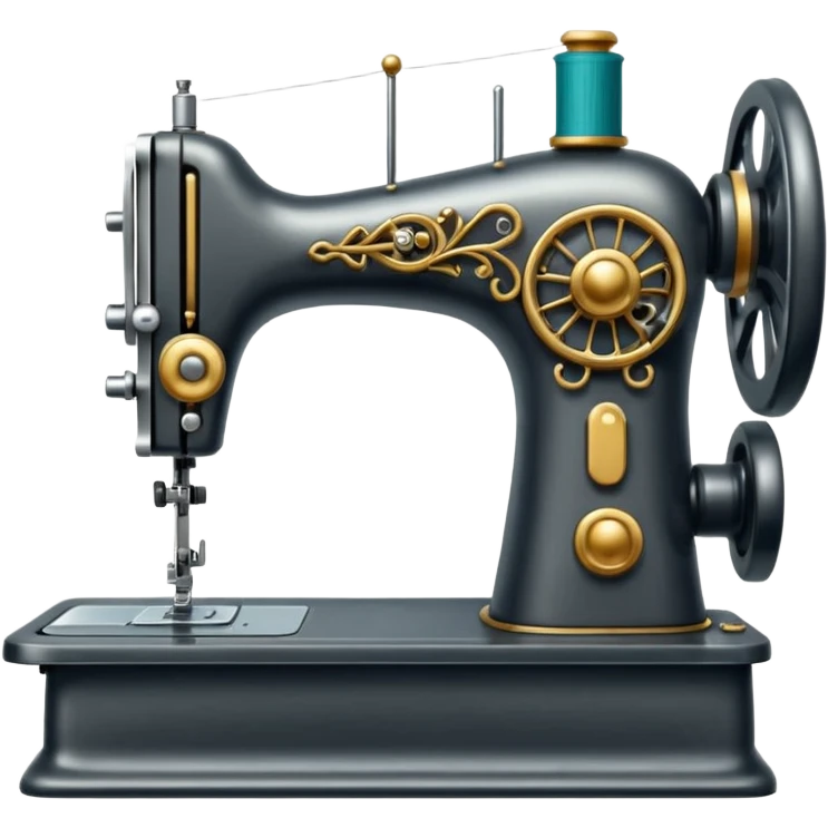 tailor sewing machine emoji