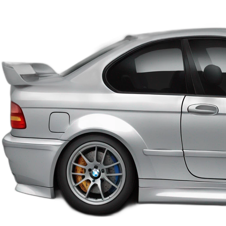 BMW M3 E46 GTR mosrwanted emoji