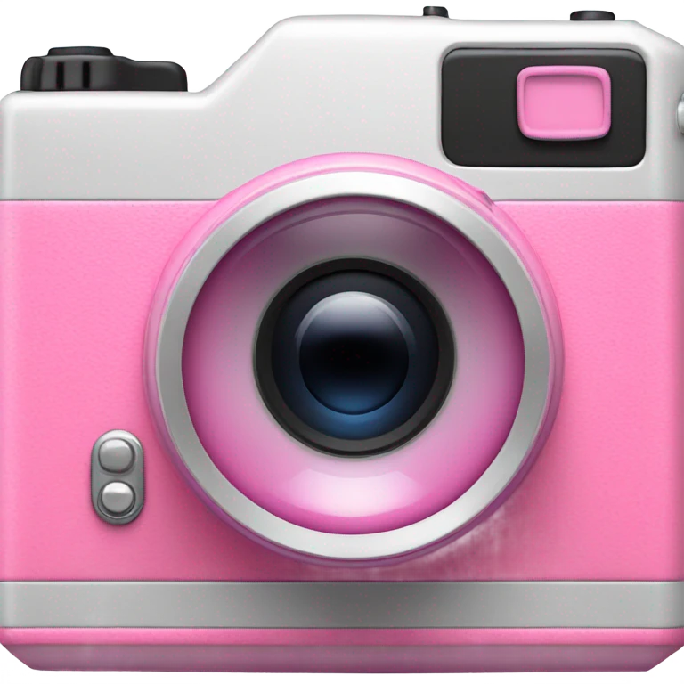 Pink camera emoji