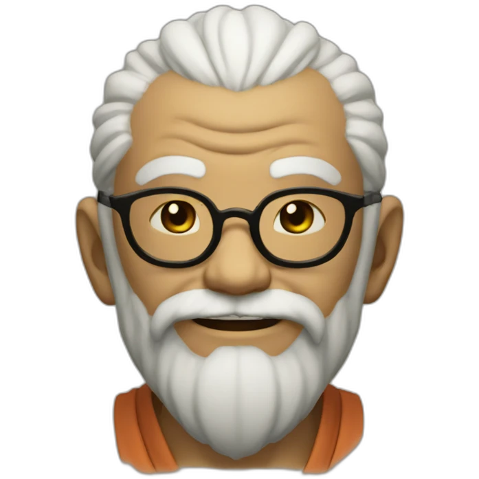 Kamesenin muten Roshi happy emoji