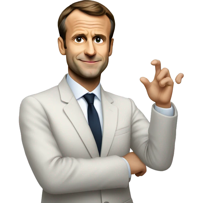 Emanuel macron emoji