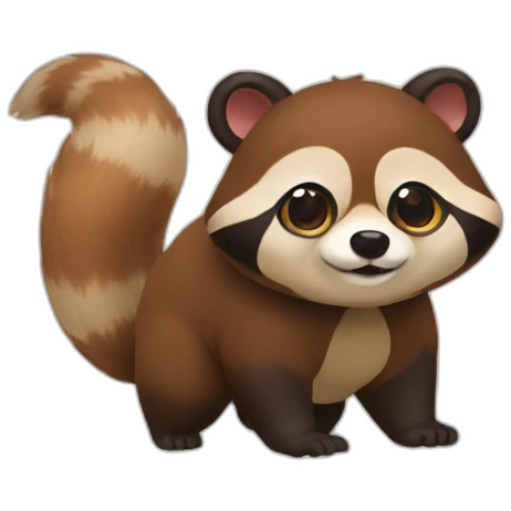 Tanuki emoji