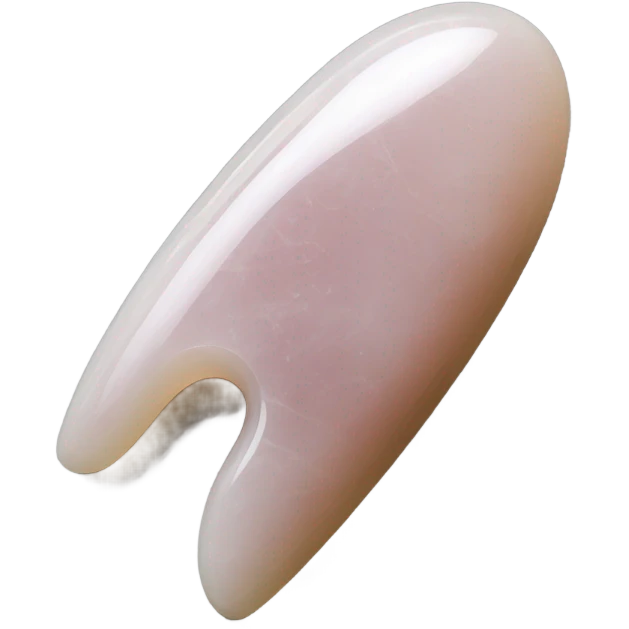 Classic shaped gua sha massager emoji