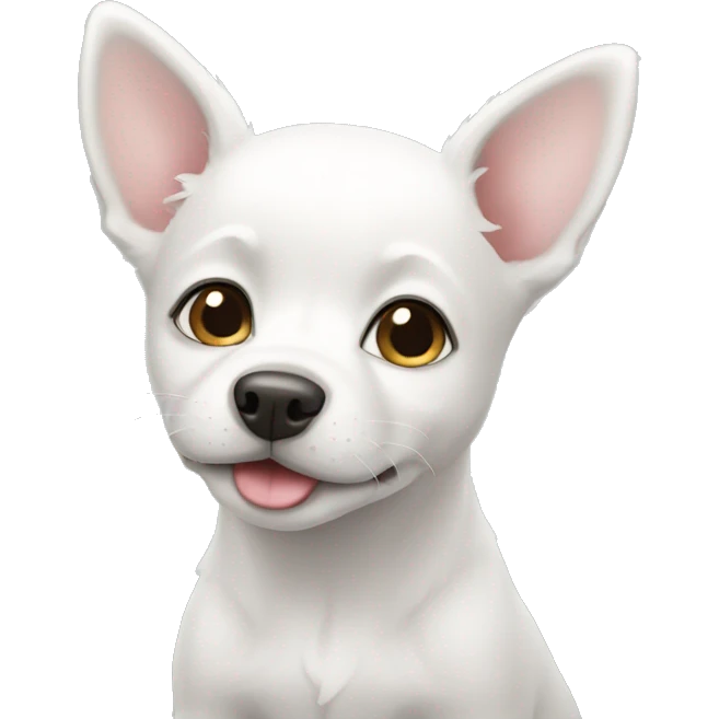 white puppy emoji