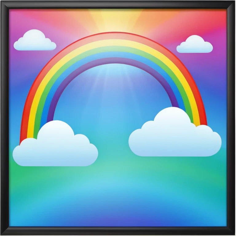 The legend of the rainbow emoji