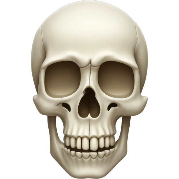 Iphone skull emoji