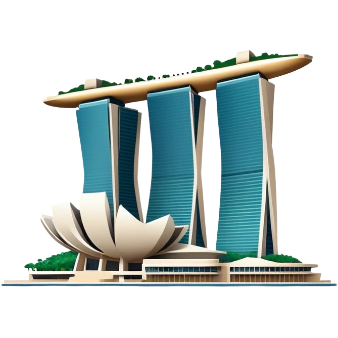 Marina Bay Sands building emoji