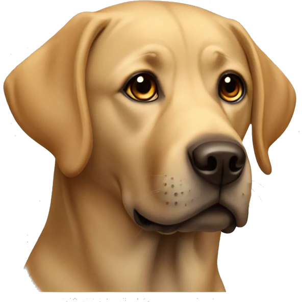Labrador  emoji