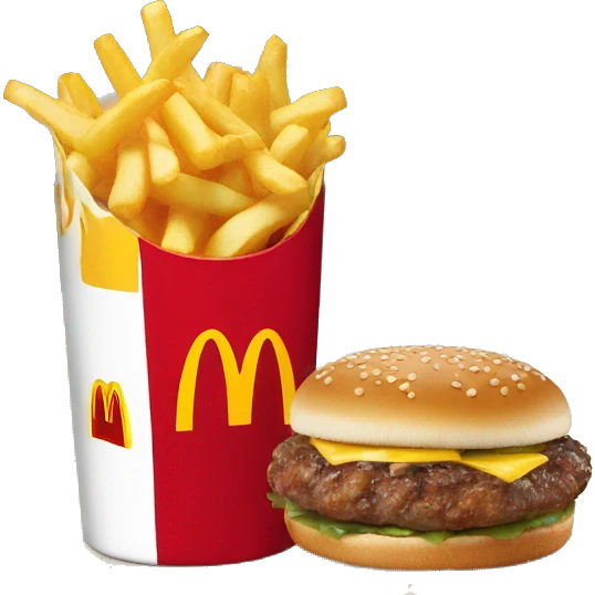 McDonald’s meal  emoji