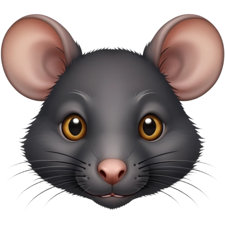 Humanoid black rat  emoji