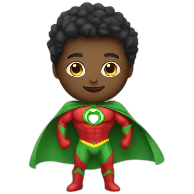 superhero healthy emoji