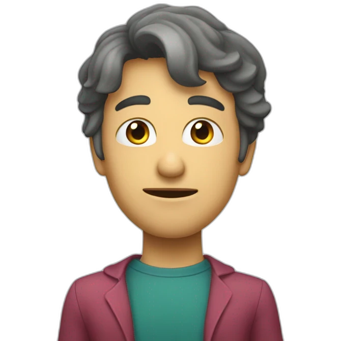 La vie peut parfois être difficile.  emoji