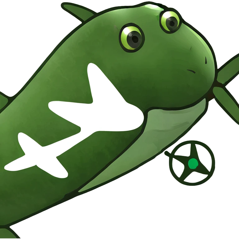 humorous meme of an airplane with React logo as its windows emoji