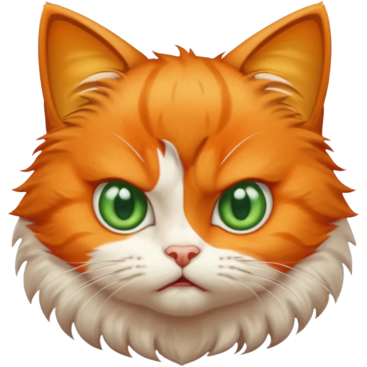 Angry baby cat emoji