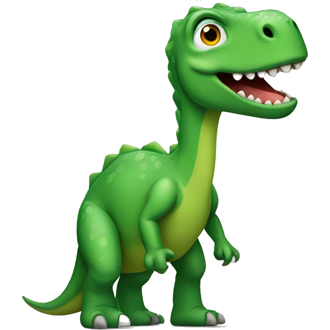 Green dinosaur emoji