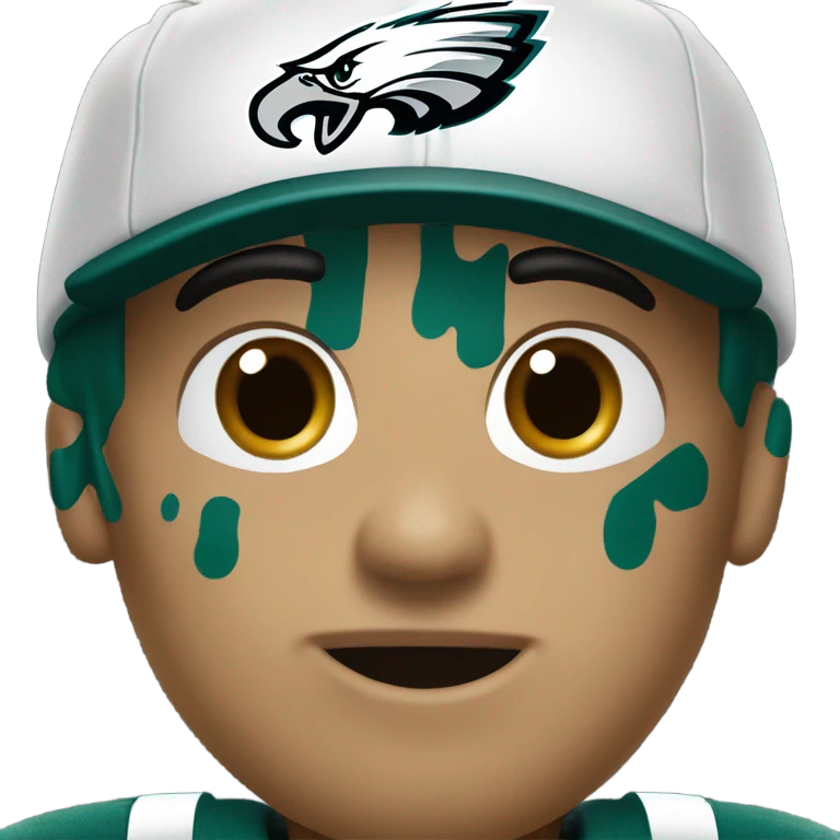Philadelphia Eagles fan emoji