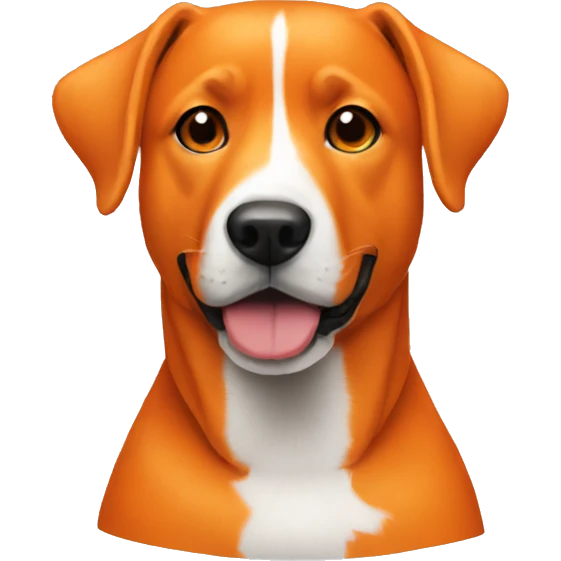 orange dogs with a notcoin icon  emoji