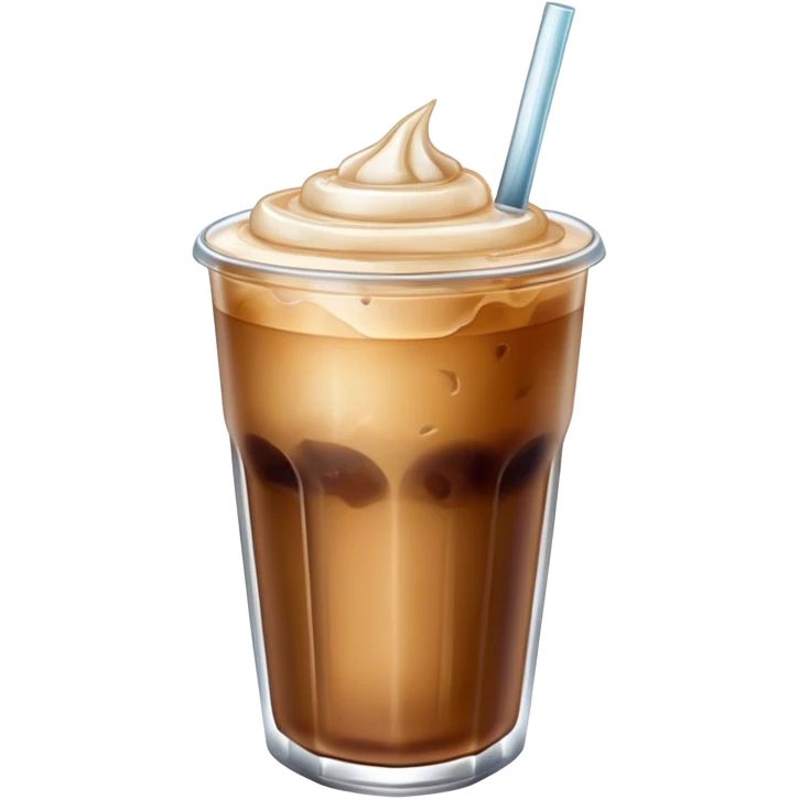 Iced coffee emoji