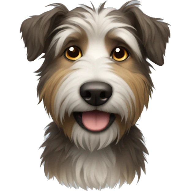 Scruffy dog  emoji