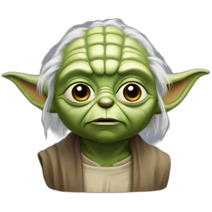 Yoda head emoji