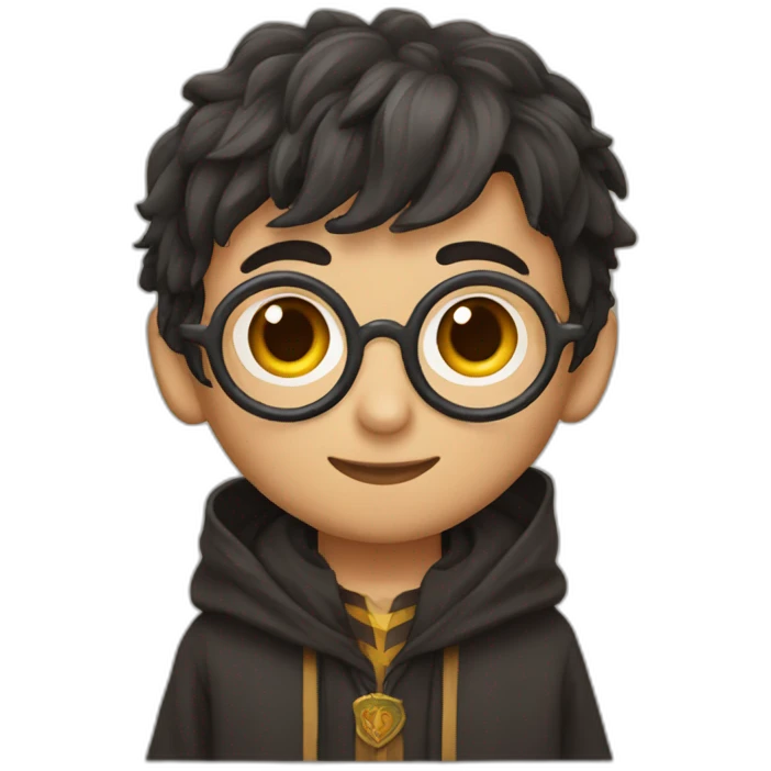 Harry potter wearing an andean chullo emoji