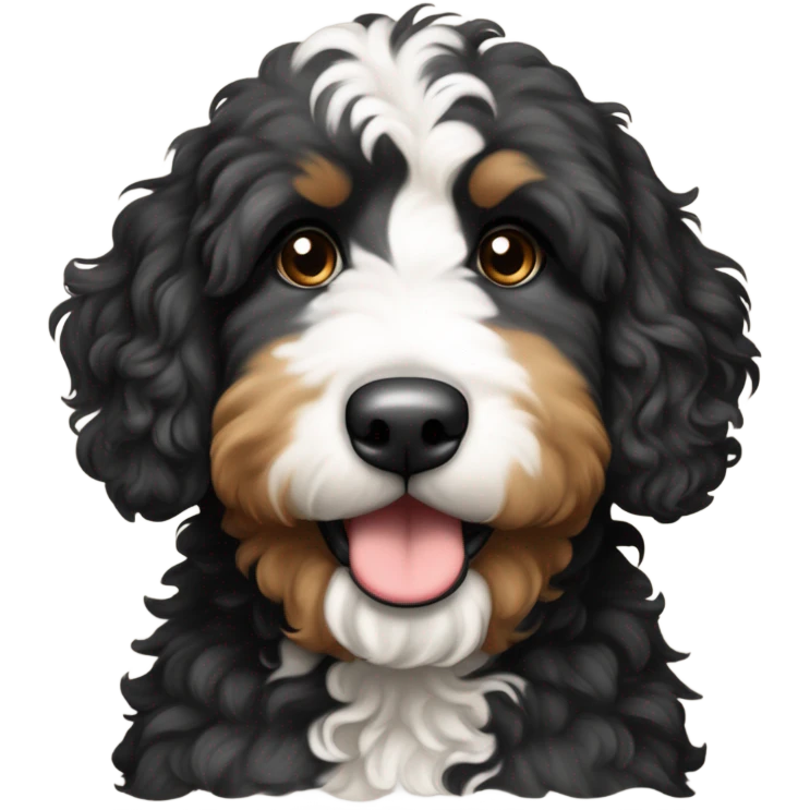 Bernedoodle University of tennesse emoji