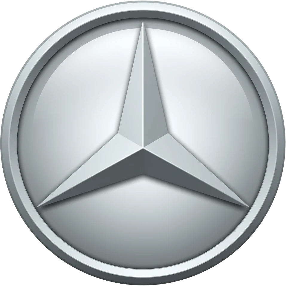 create an emoji from mercedes brand expressing good bye emoji