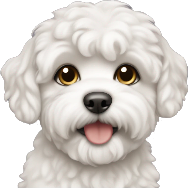 Schichon puppy  emoji