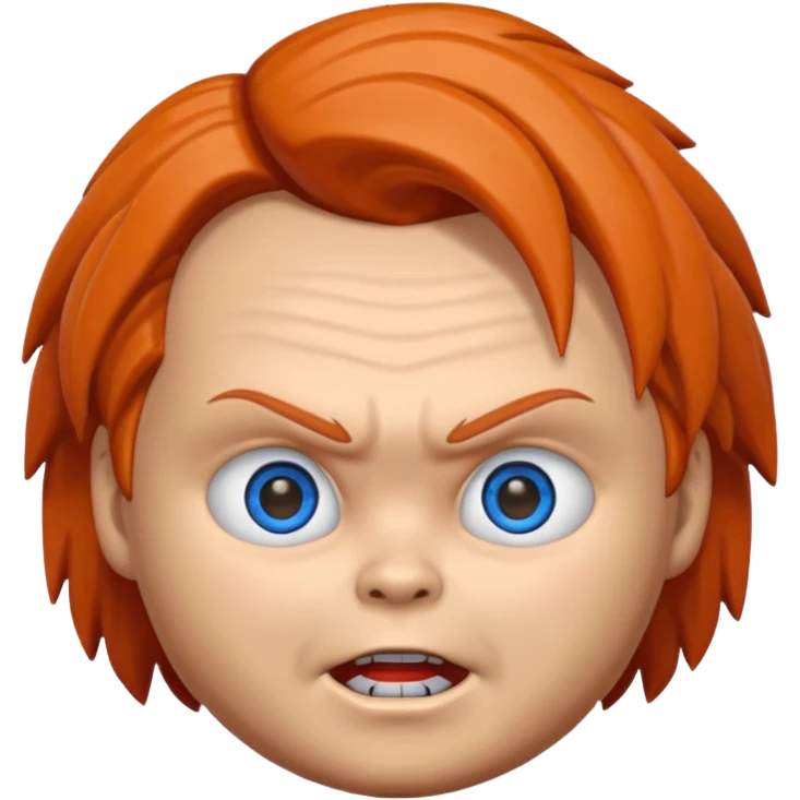 Un emojin de chuky emoji