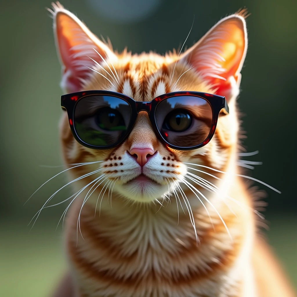 cat wearing sunglasses emoji
