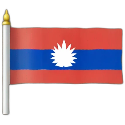 Cambodia flag by sticker build color emoji
