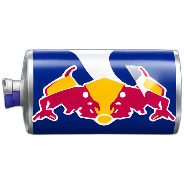 red bull can emoji