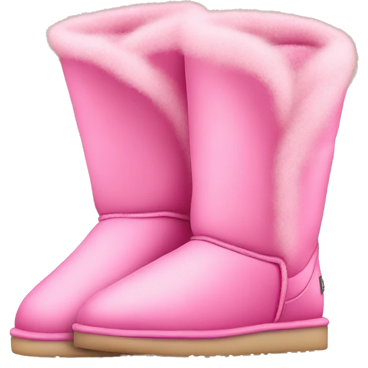 Pink uggs emoji