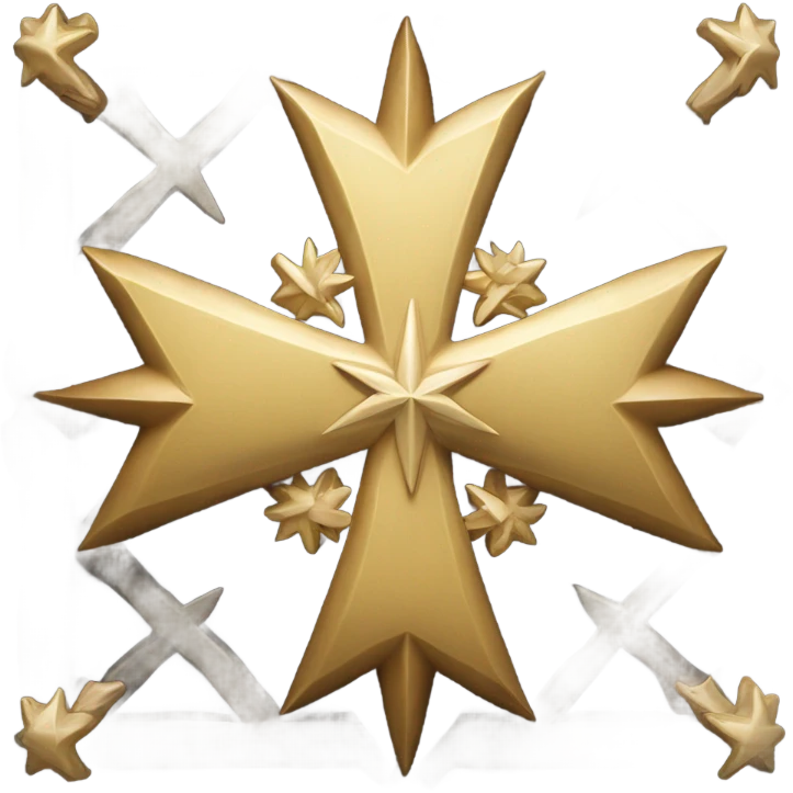 Maltese cross emoji