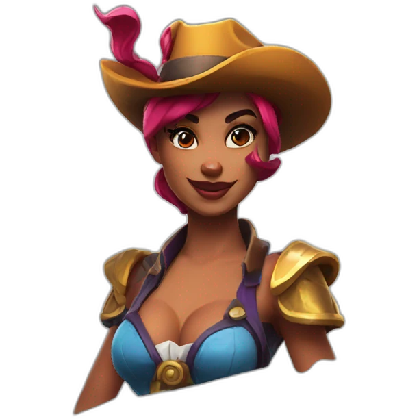 miss fortune fortnite emoji