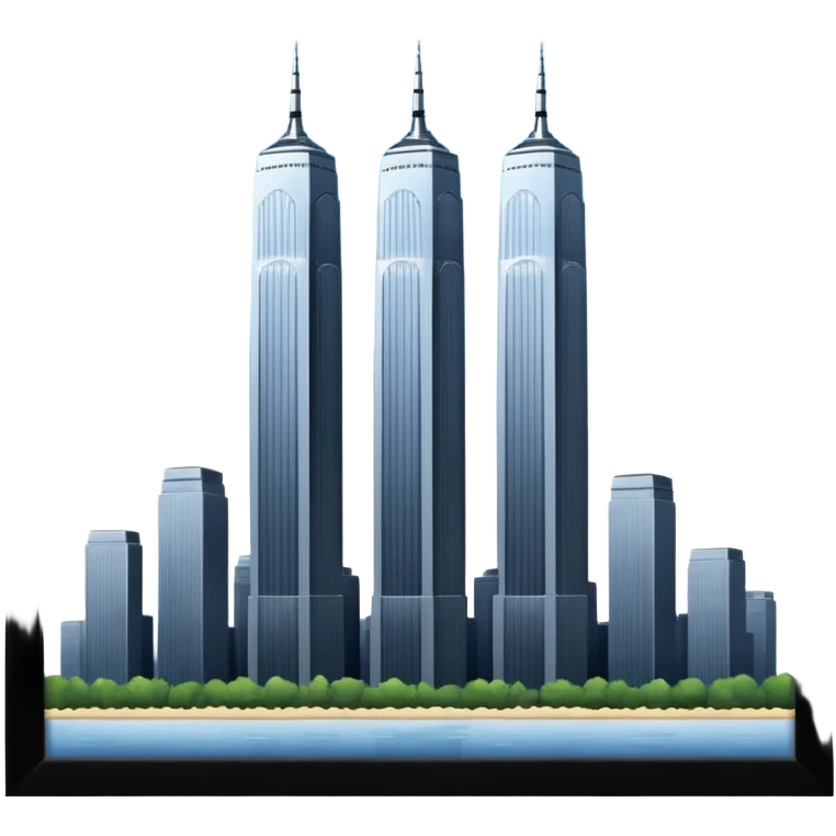 Twin tower emoji