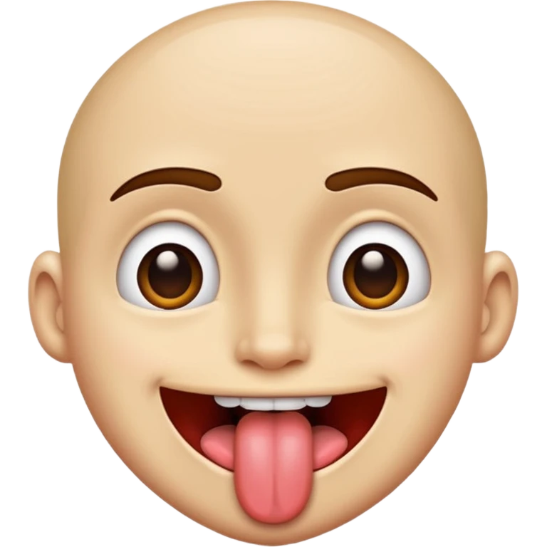 smirk with tongue out  emoji