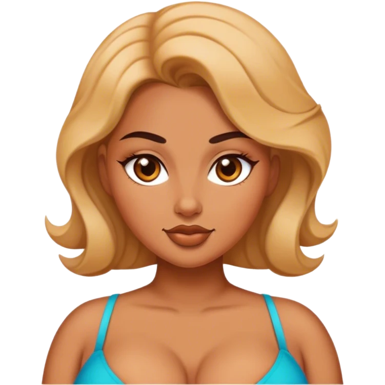 Voluptuous woman  emoji