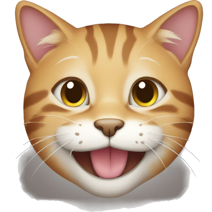 Smiling cat emoji