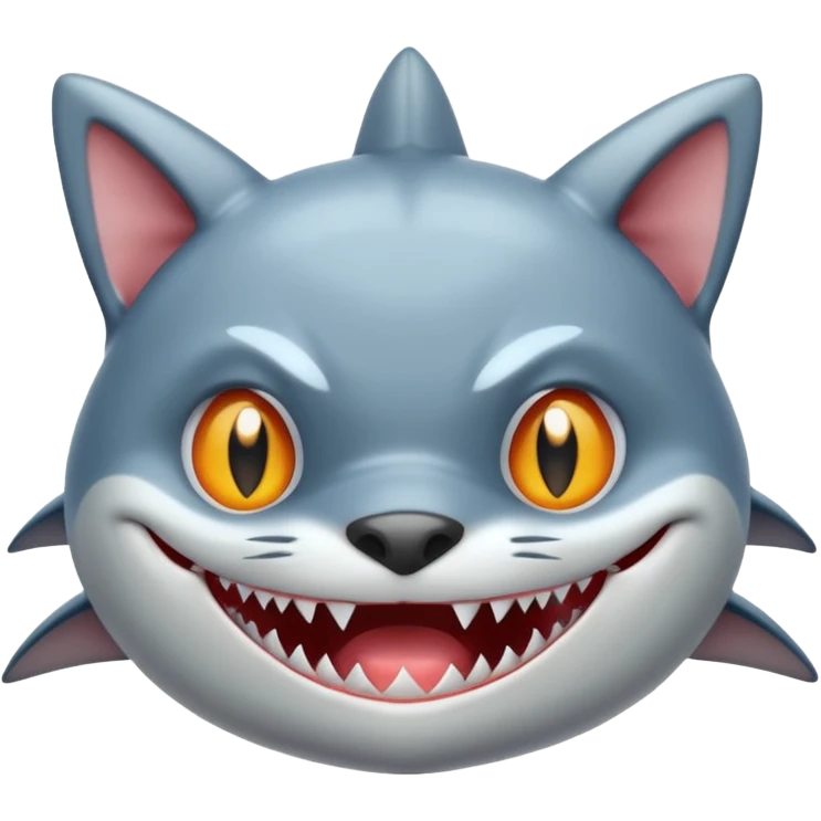 shark cat emoji