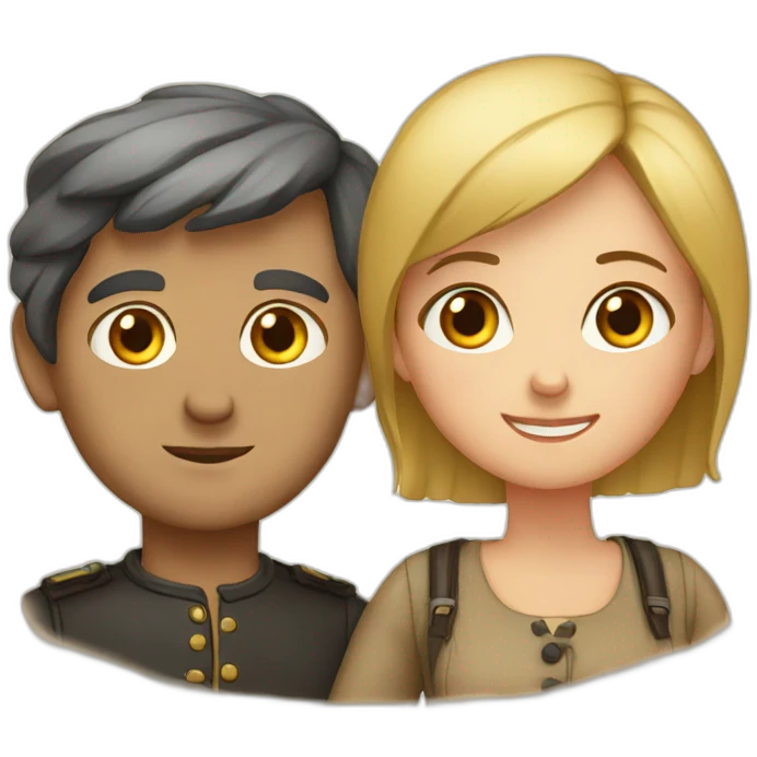 german couple emoji