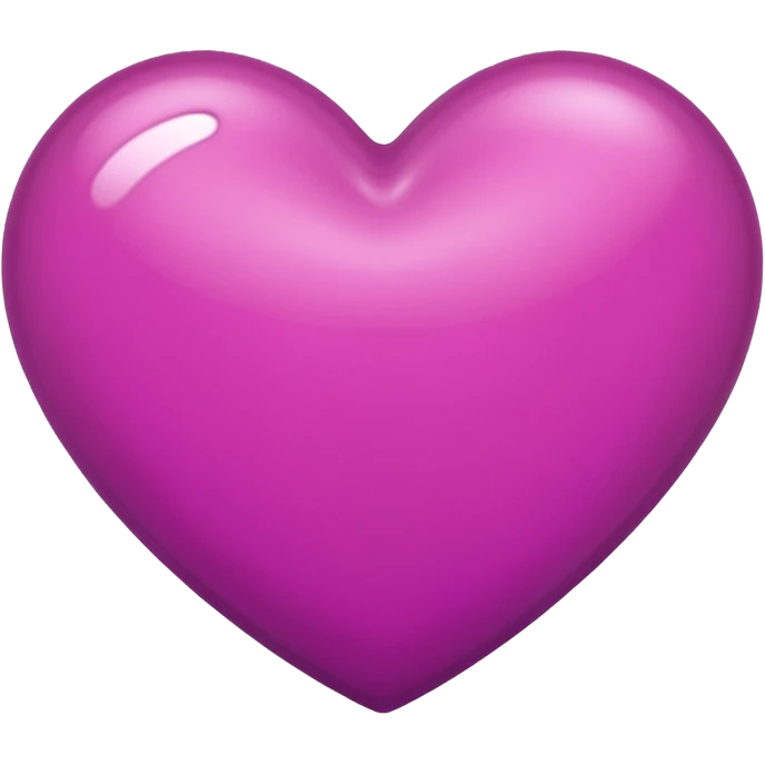 Dark pink like violet heart  emoji
