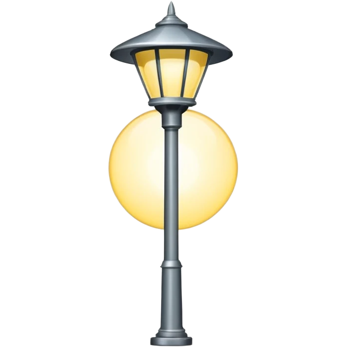 highway streetlight, US emoji