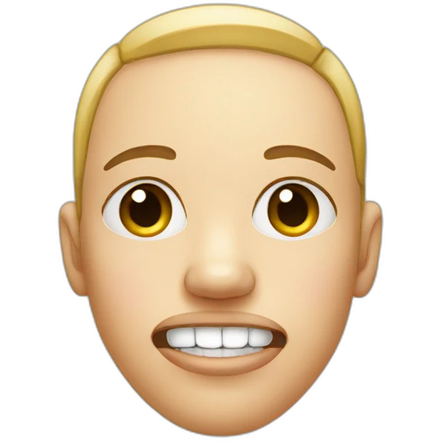 pimple on face emoji