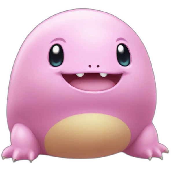 realistic pokémon ditto emoji