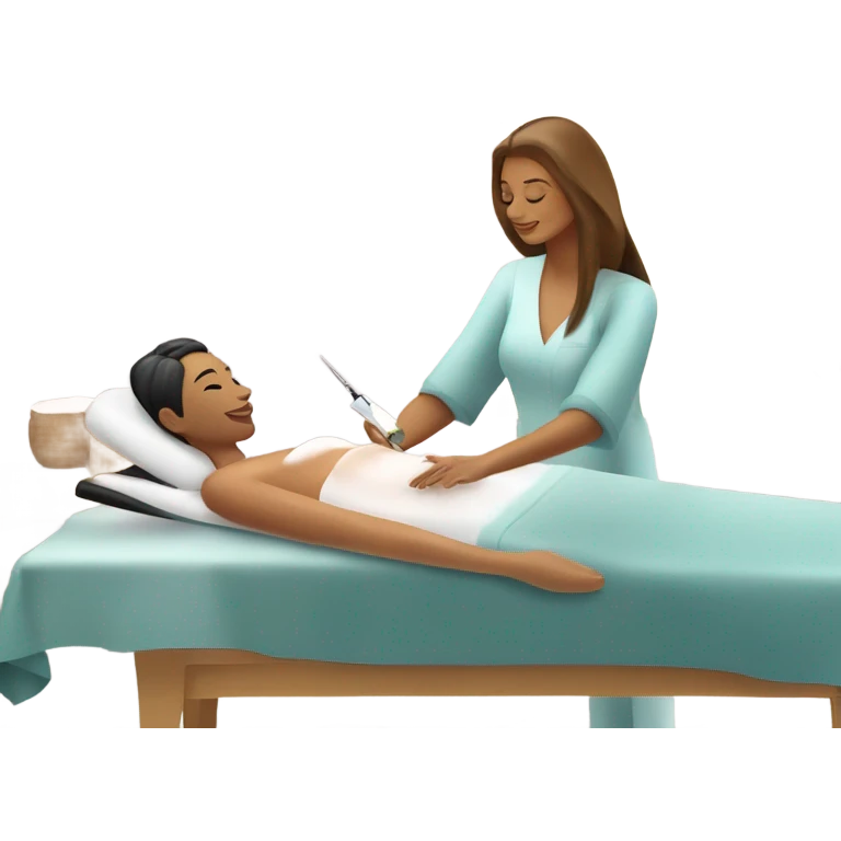 spa at a cosmetologist emoji