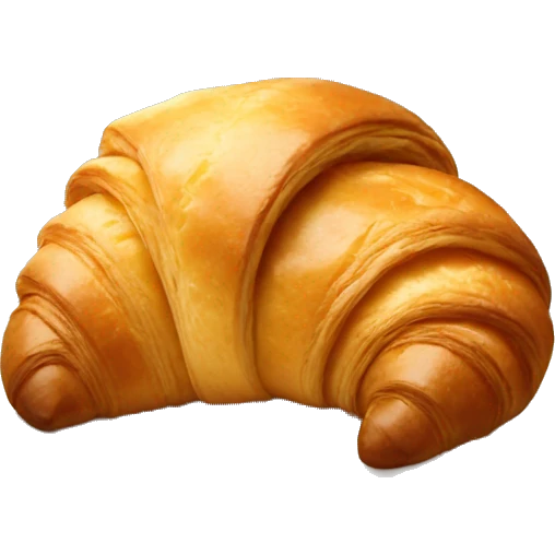 croissant eating croissant emoji