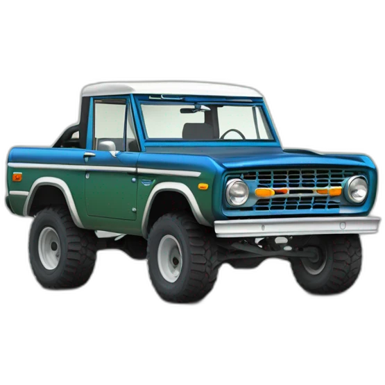 Area 51 2023 4 door Bronco  emoji