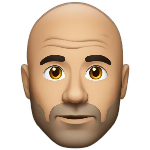 Joe Rogan with hair emoji
